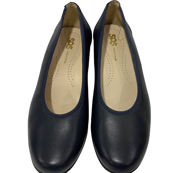 SAS Milano -Womens Navy Leather Pump Size 8.5 NWOT - Picture 6 of 9